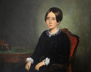 Restauration d'un portrait du XIXe siècle